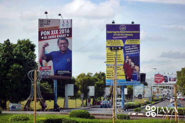 Sosialiasi PON JABAR di Area Bandara